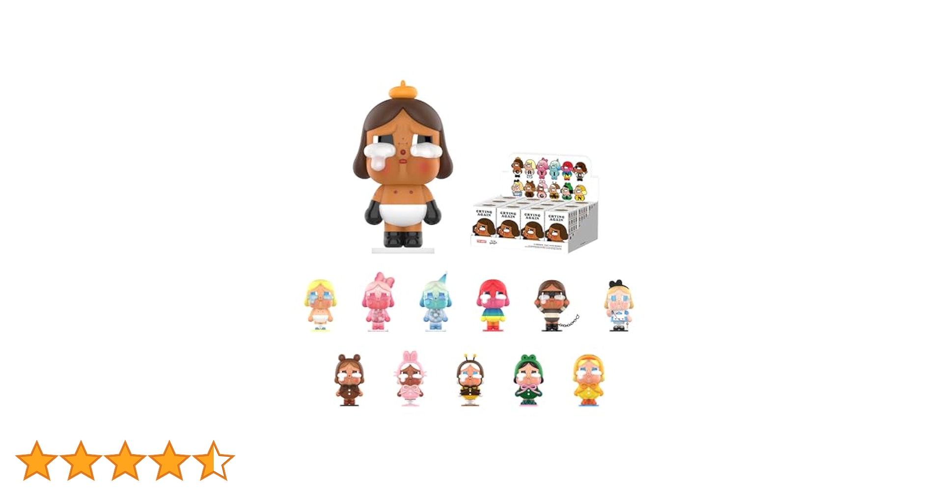 CRYING AGAIN フィギュア 3個セット Amazon.co.jp: POP MART (ポップマート) Crybaby Crying Again